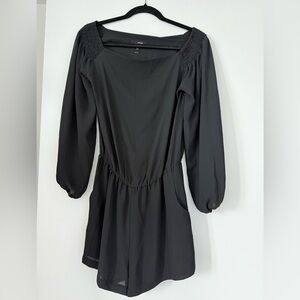 Elegant Black Women's romper